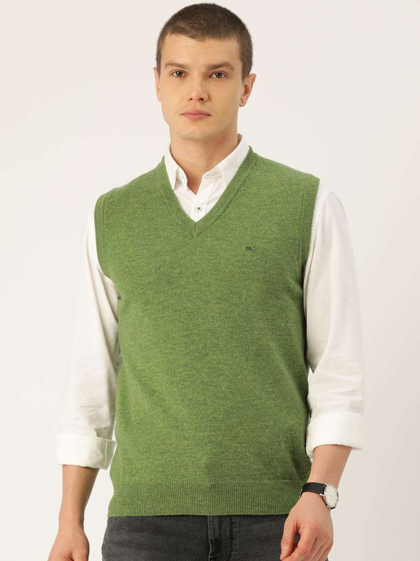 Buy Monte Carlo Men Solid Sweater Vest Sweaters for Men 23920768 Myntra