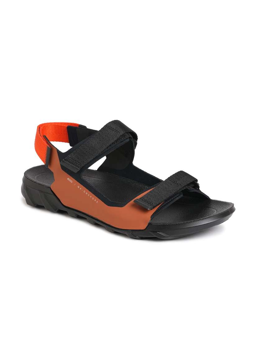 Ecco sandals mens red clearance