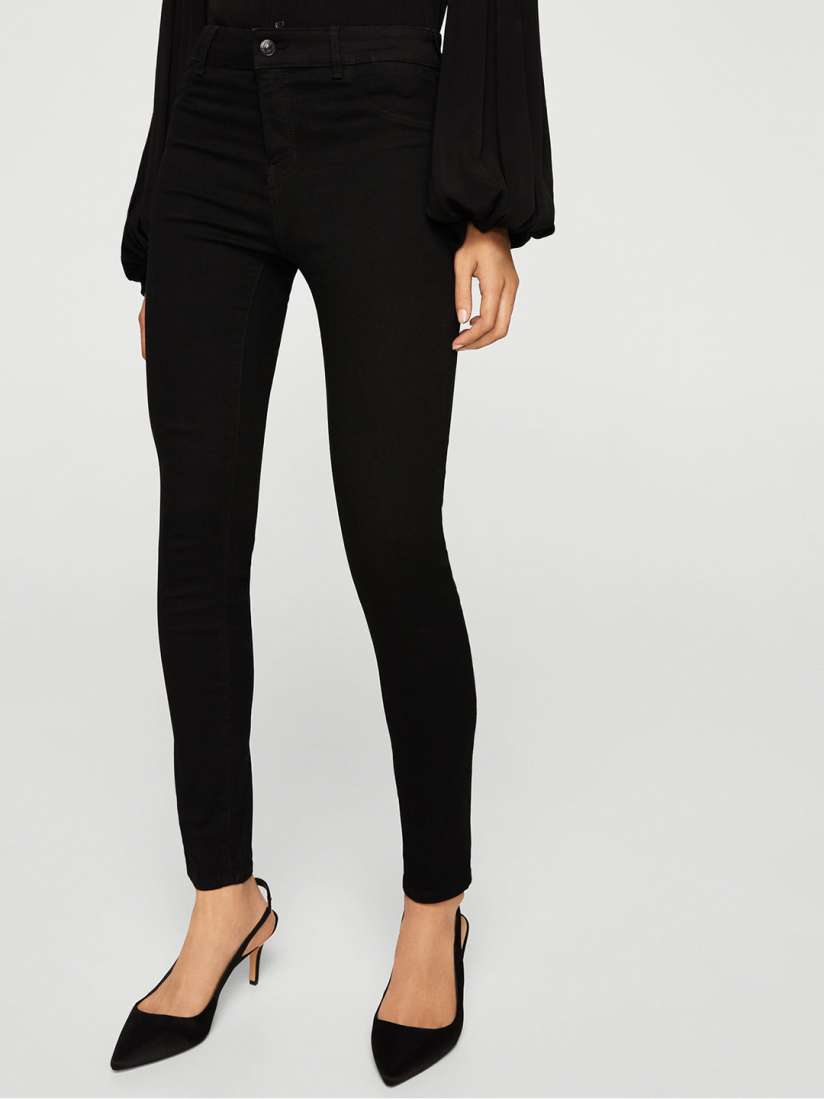 Buy MANGO Black Super Skinny Fit Jeggings Jeggings for Women 2393480 Myntra