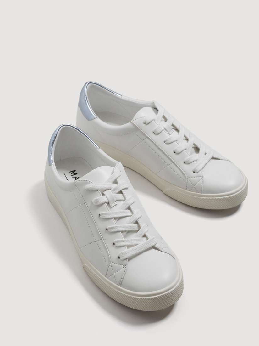 Buy MANGO Women White Sneakers Casual Shoes for Women 2393550 Myntra