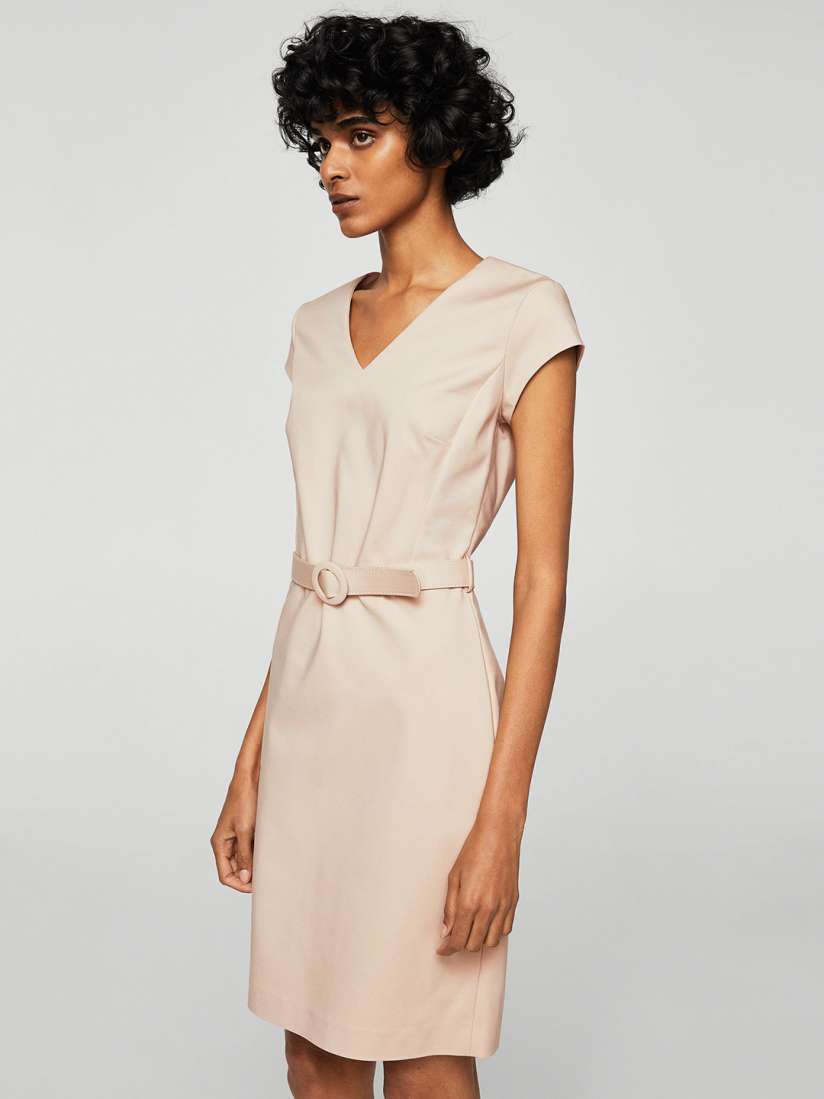 Mango beige dress outlet