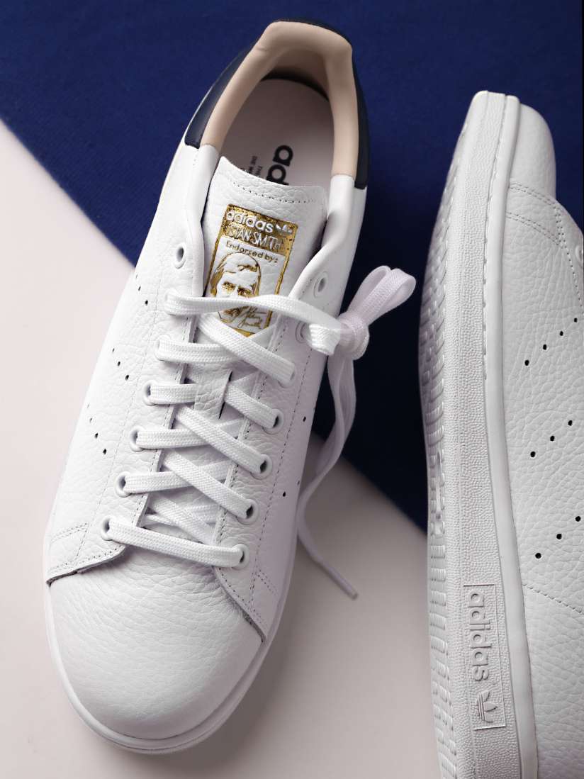 Buy ADIDAS Originals Men White Stan Smith Leather Sneakers Casual Shoes for Men 2393786 Myntra