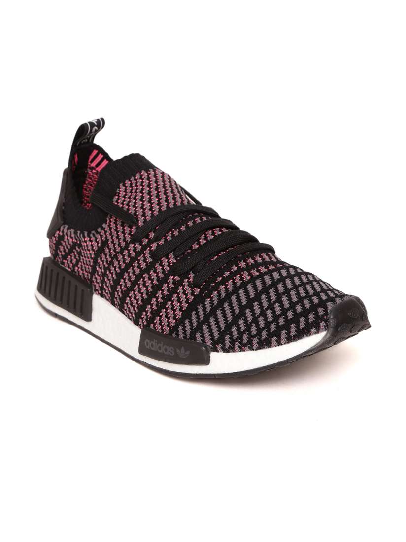 Buy ADIDAS Originals Men Black Pink NMD R1 STLT PK Sneakers Casual Shoes for Men 2393788 Myntra