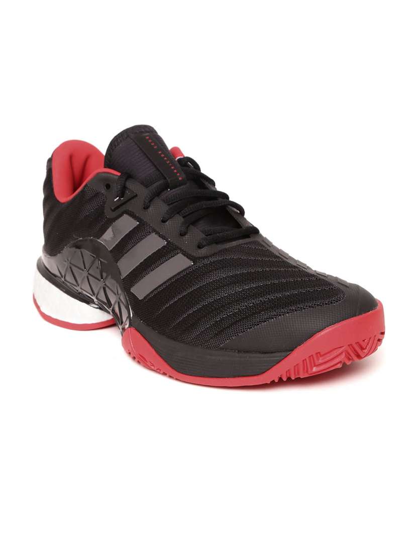 Buy ADIDAS Men Black BARRICADE 2018 BOOST Tennis Shoes Sports Shoes for Men 2393801 Myntra