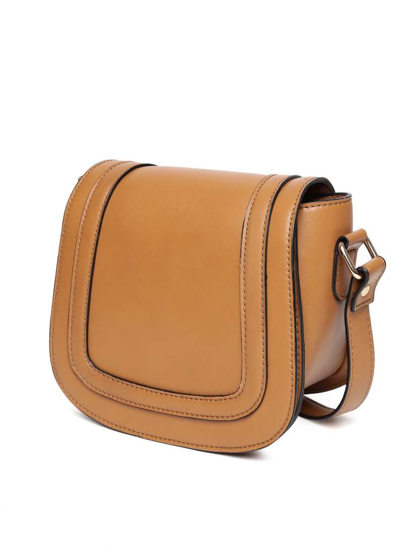 Sling Bag Carlton Side Bags Buy Carlton London Tan Brown Solid