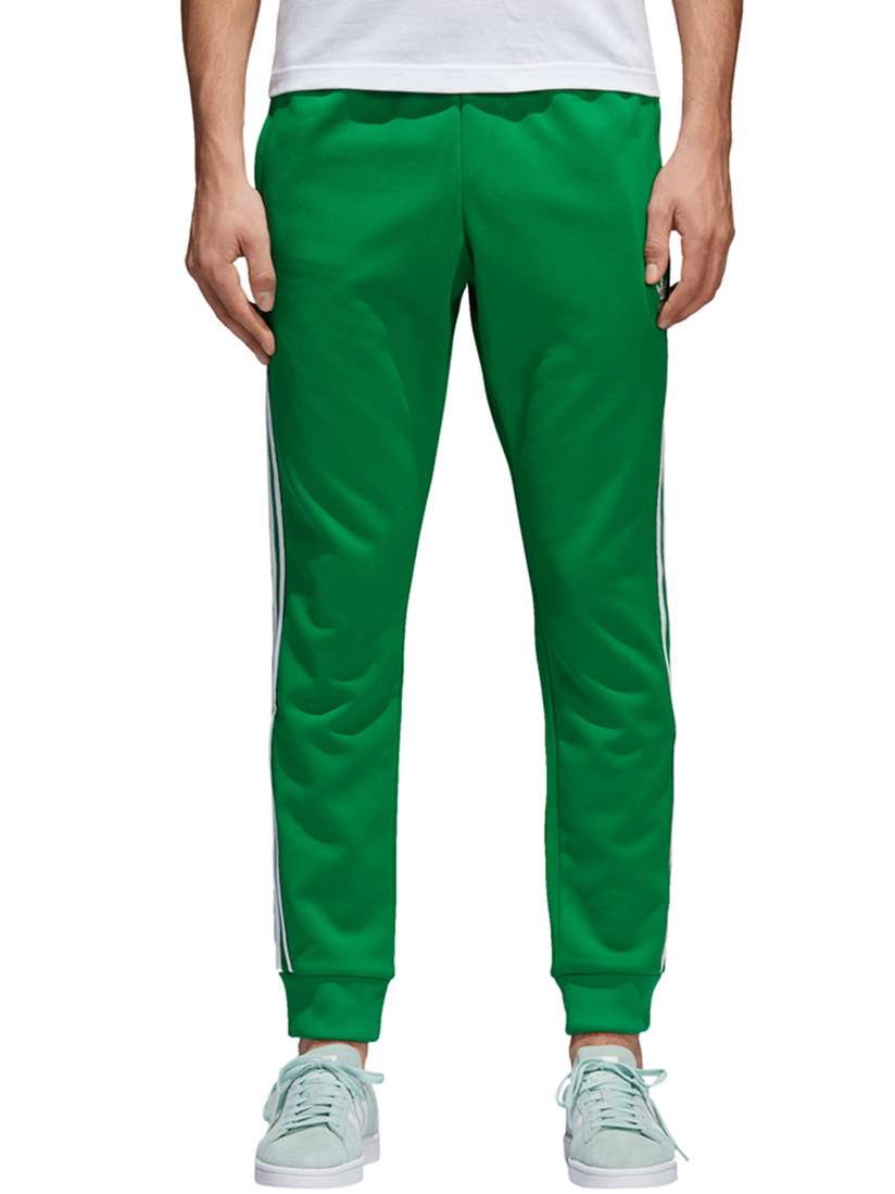 adidas sst track pants mens green