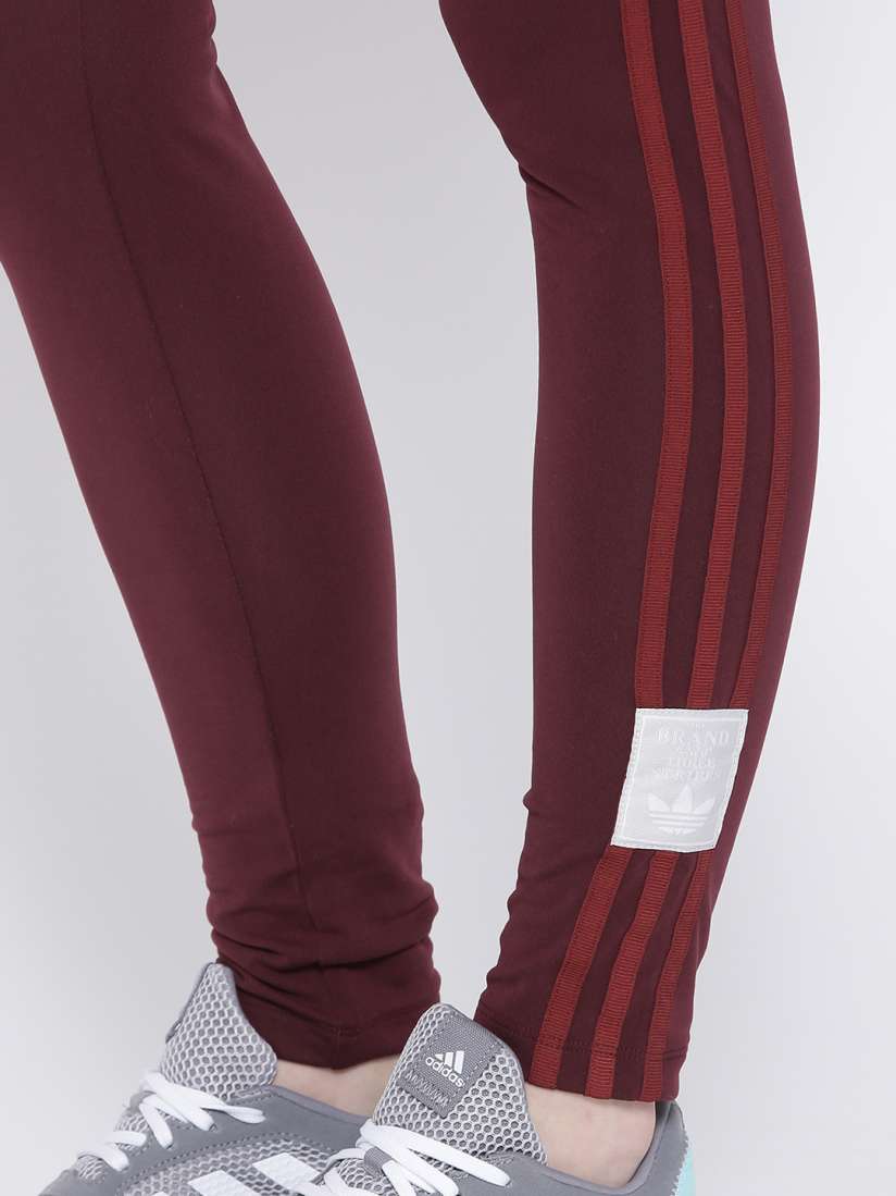 Buy ADIDAS Originals Women Burgundy ADIBREAK Tights Tights for Women 2394369 Myntra