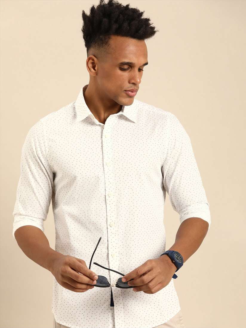 Buy Being Human Pure Cotton Slim Fit Floral Printed Casual Shirt Shirts for Men 23951732 Myntra
