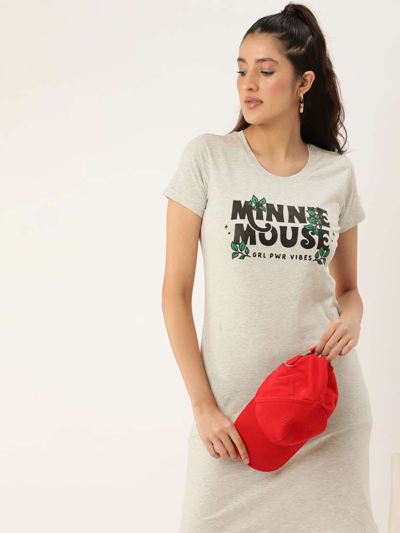 Minnie mouse t shirt dress for adults best sale