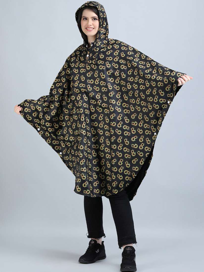 Buy Super Printed Waterproof Raincoat Rain Jacket for Women 23955202 Myntra