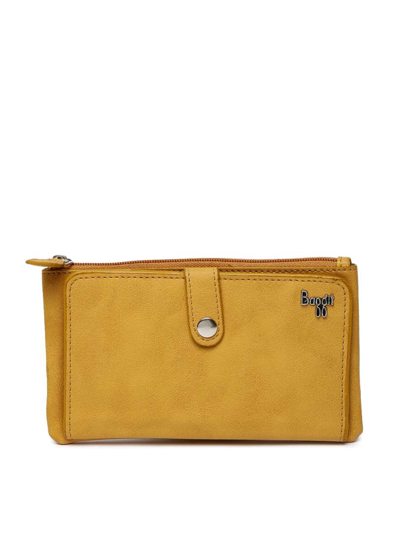 Baggit yellow wallet on sale
