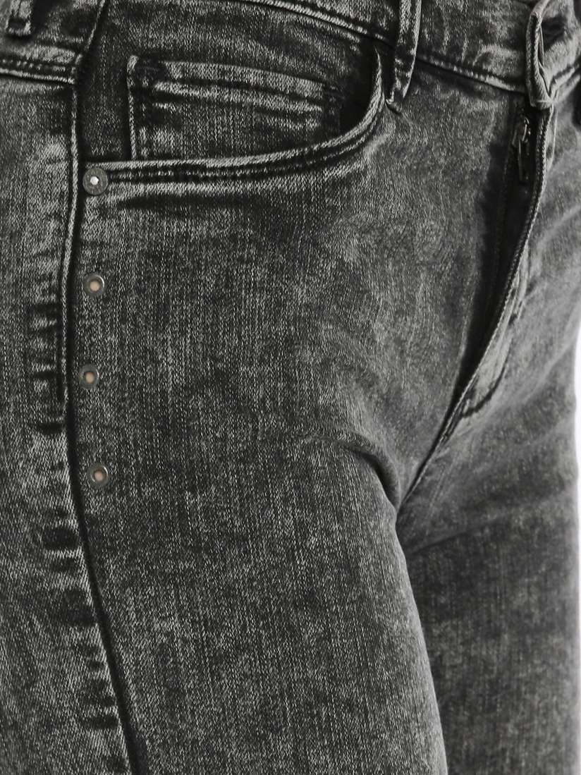 Buy ONLY Charcoal Grey Skinny Fit Denim Jeggings Jeggings for