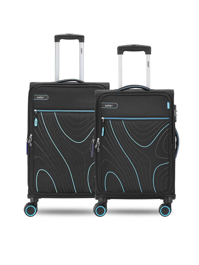 Buy Safari Contour Set of 2 Polyester Small Medium Soft Trolley Trolley Bag for Unisex 23958970 Myntra