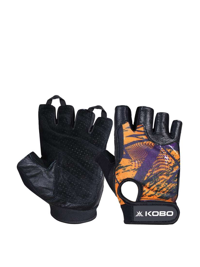 Kobo leather fitness gloves outlet