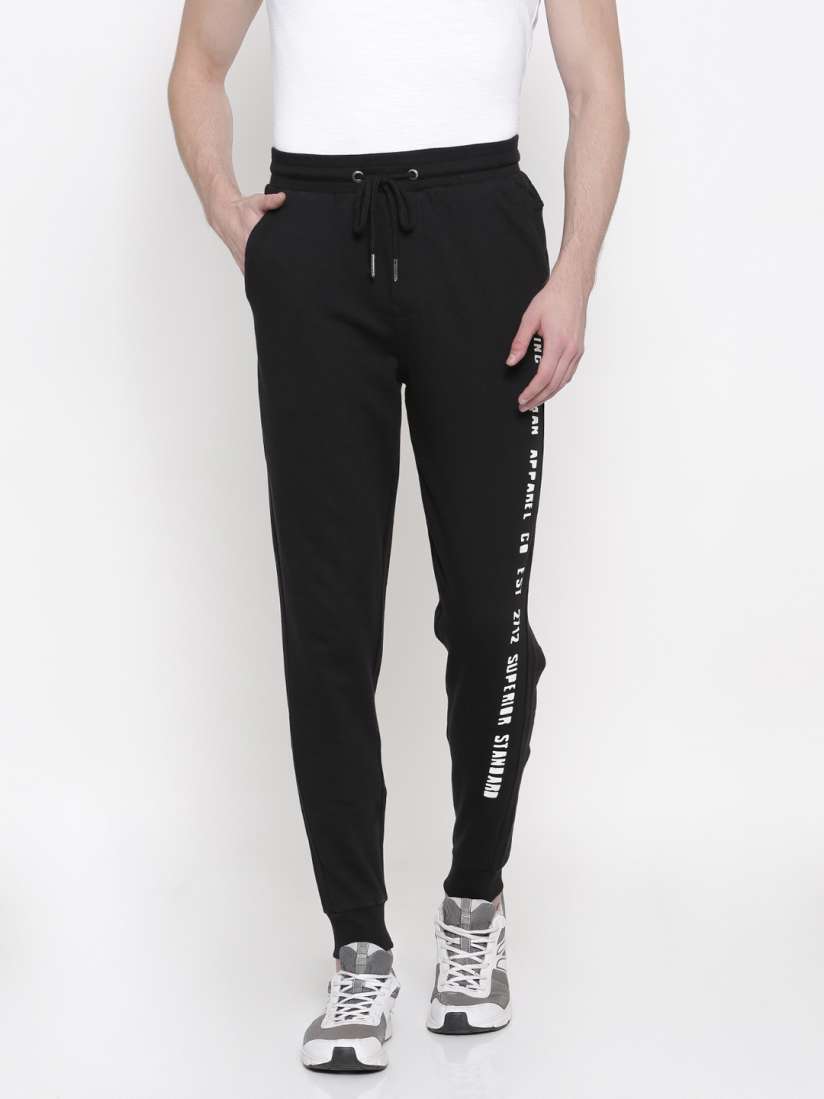 Buy Being Human Black Track Pants Track Pants for Men 2397481 Myntra