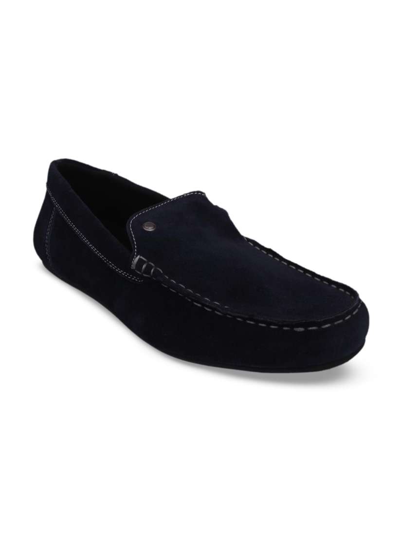 Buy Numero Uno Men Navy Blue Suede Loafers Casual Shoes for Men 2397521 Myntra