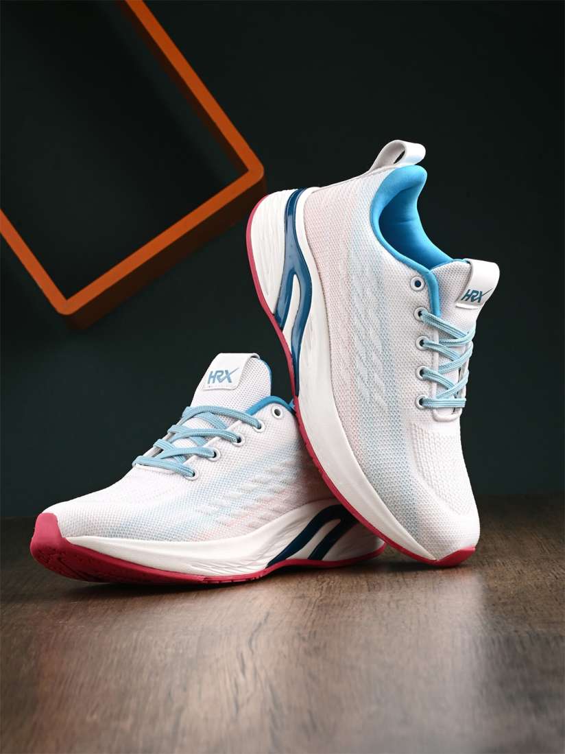 Buy HRX by Hrithik Roshan Women Off White Lace Up Running Shoes Sports Shoes for Women 23976346 Myntra