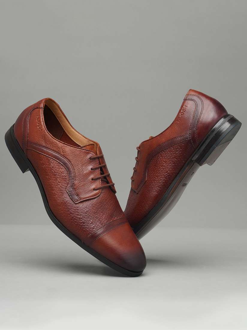 Buy Ruosh Men Textured Leather Formal Derbys Formal Shoes for Men 23992792 Myntra