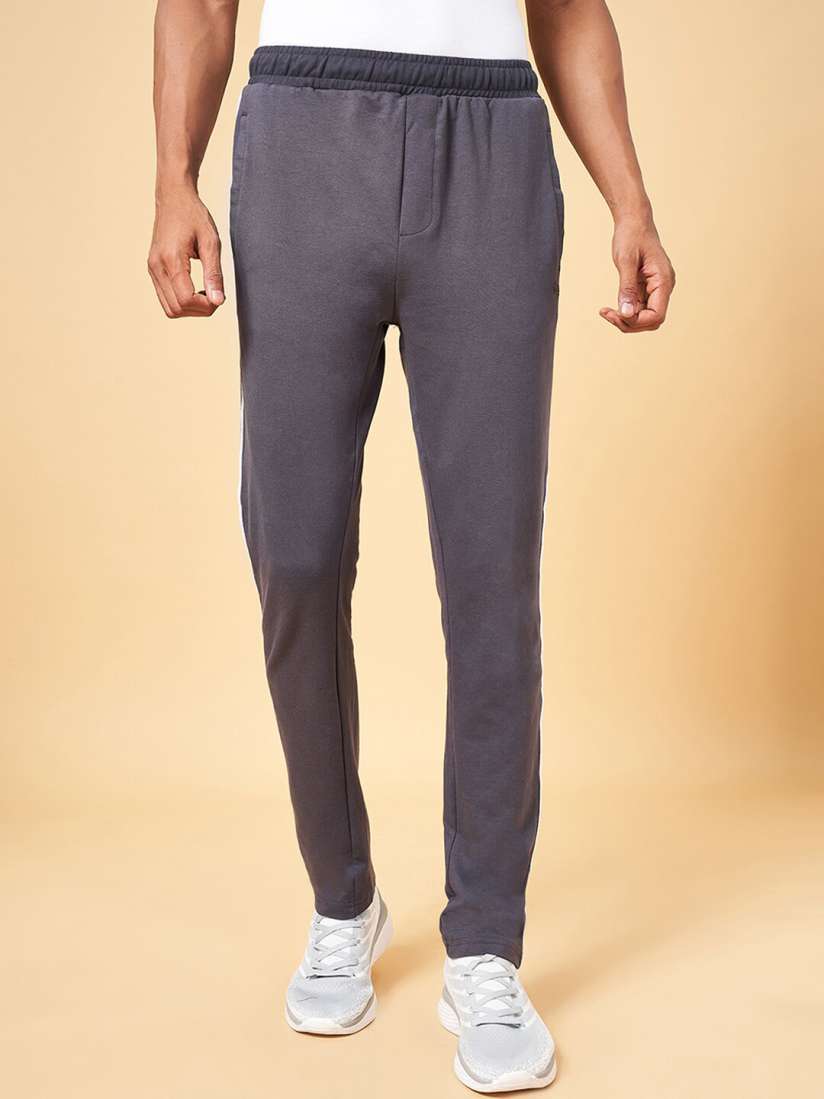 Buy Ajile by Pantaloons Men Slim Fit Mid Rise Track Pants Track Pants for Men 24000998 Myntra