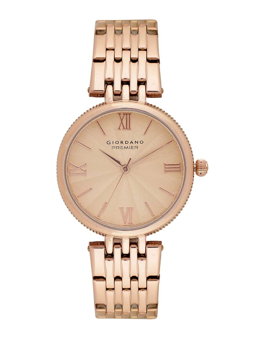 Giordano rose gold watch shop