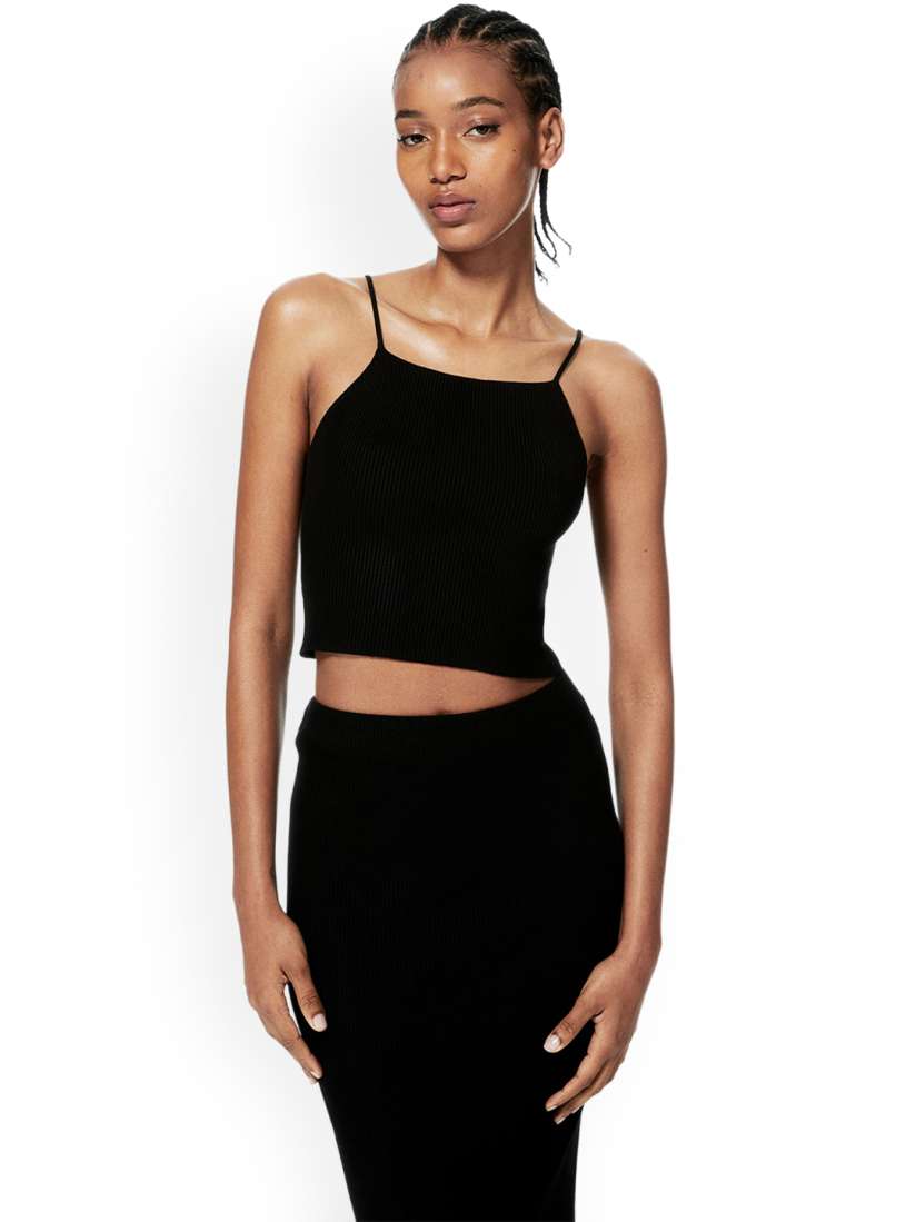 Buy H M Rib Knit Skirt Skirts for Women 24005476 Myntra