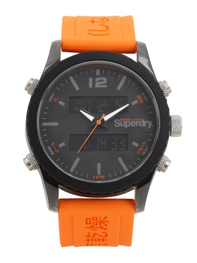 Buy Superdry Men Black Analogue and Digital Watch SYG206O Watches for Men 2400575 Myntra