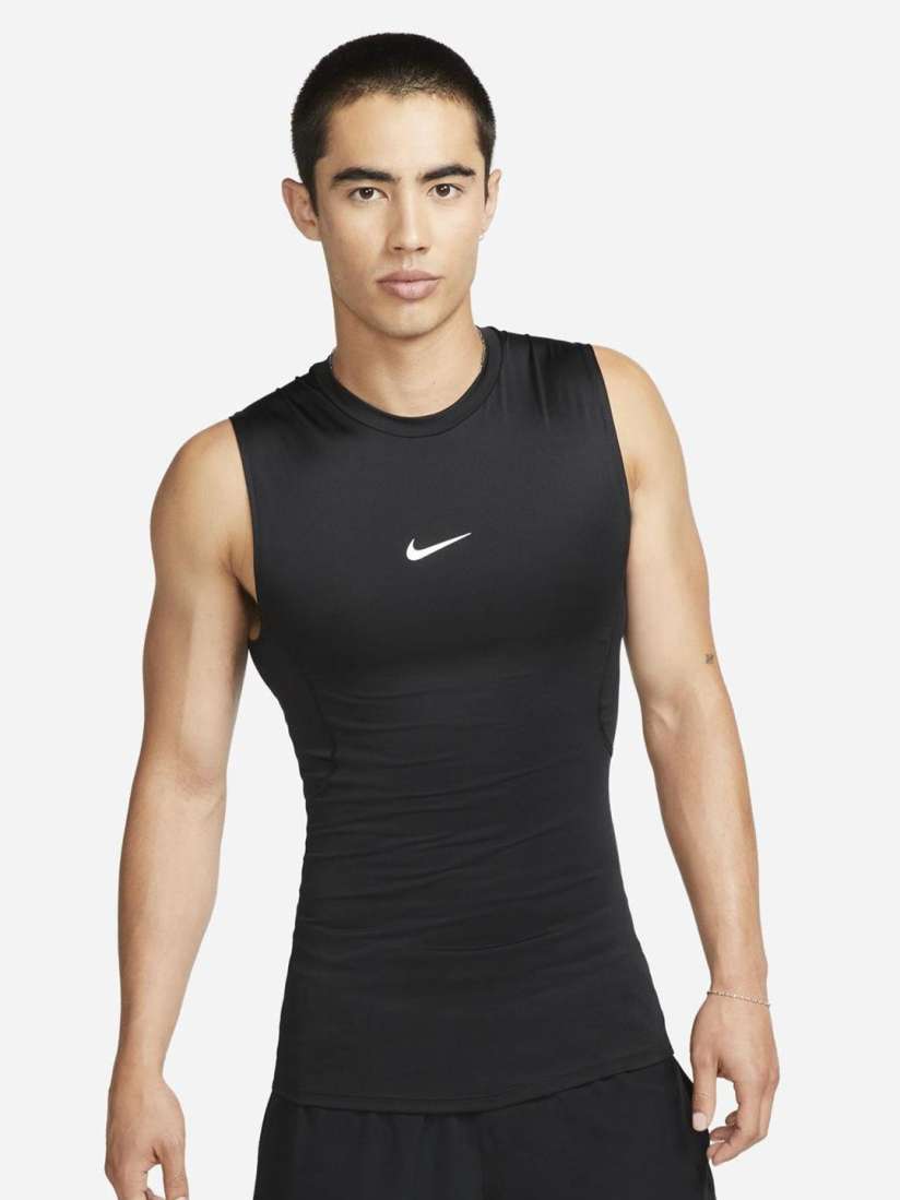 Buy Nike Pro Dri FIT Tight Sleeveless Fitness T Shirts Tshirts for Men 24012214 Myntra