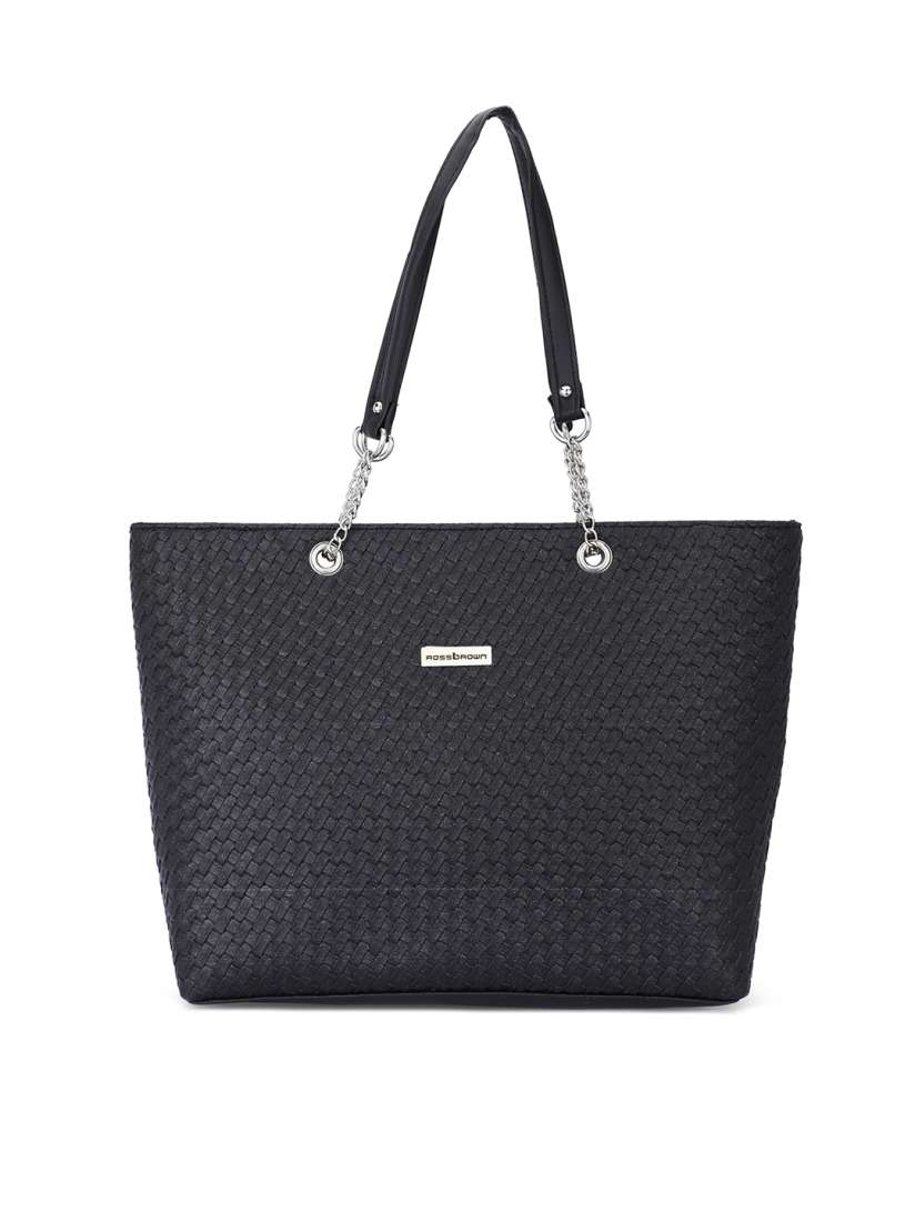 Buy ROSS BROWN Textured PU Oversized Shopper Handheld Bag Handbags for Women 24014878 Myntra