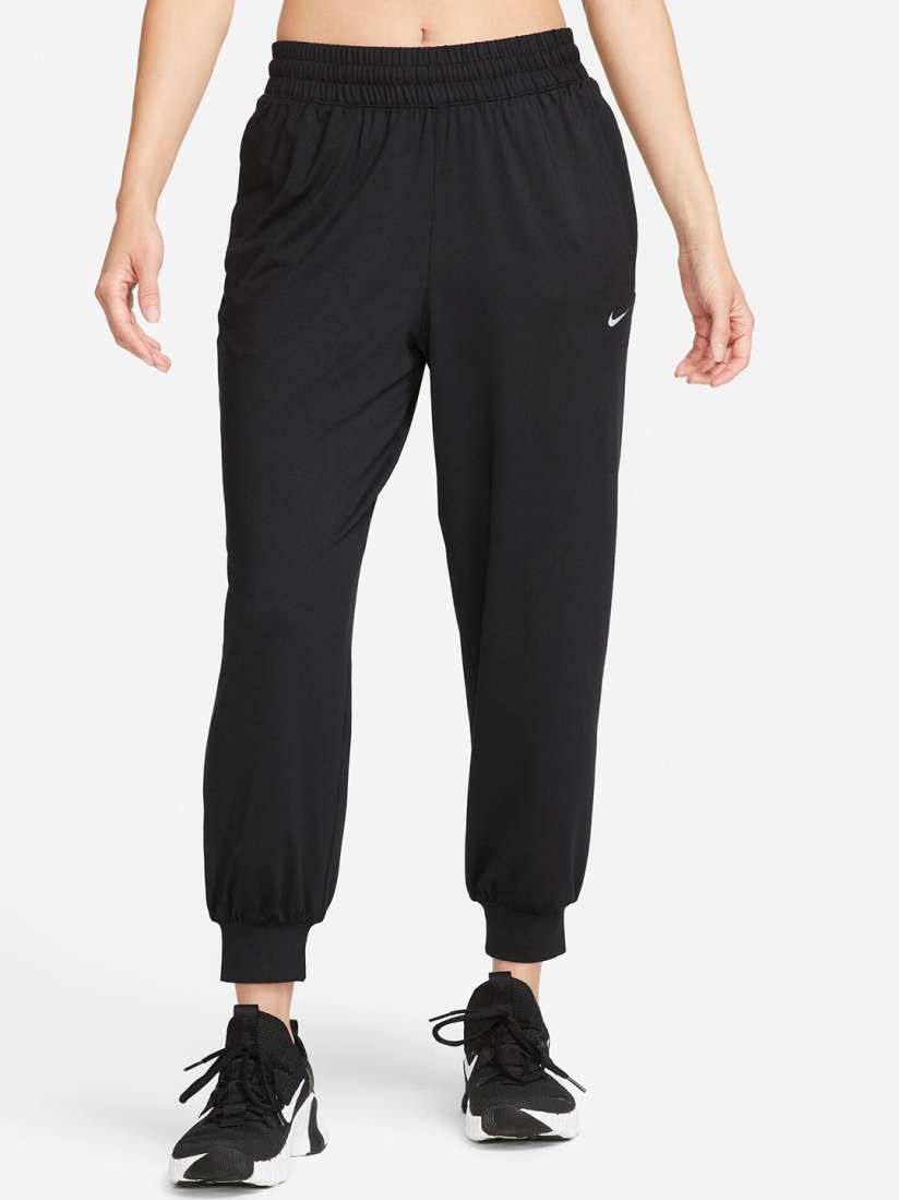 Buy Nike Women Black Dri FIT Joggers Track Pants for Women 24015046 Myntra