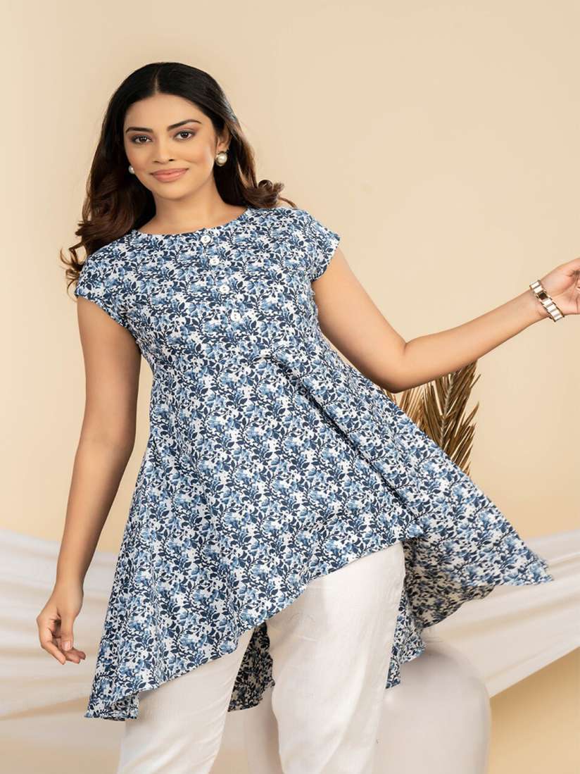 Floral kurtis on myntra store