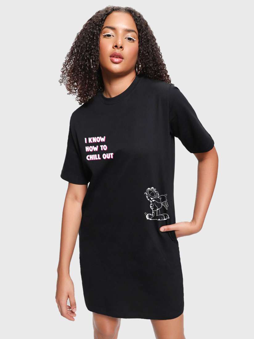 T shirt dress bewakoof hotsell