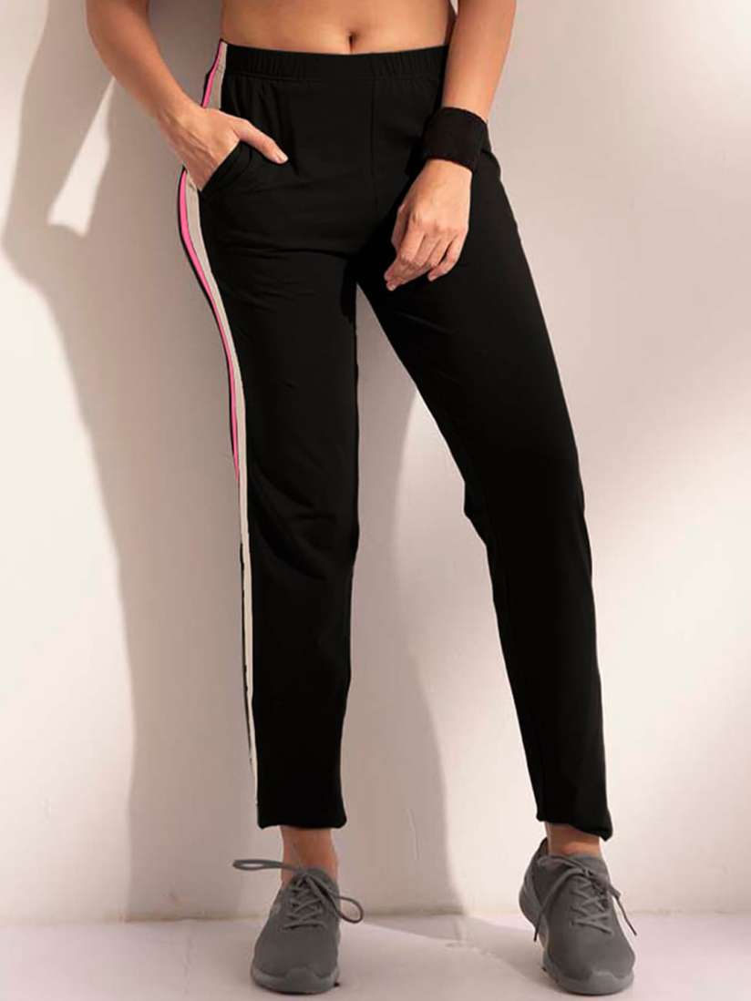 Buy LYRA Women Mid Rise Relaxed Fit Sports Track Pants Track Pants for Women 24019864 Myntra