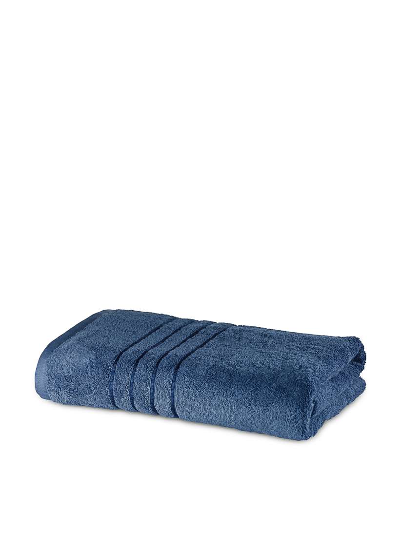 Buy MYTRIDENT Indulgence Blue Cotton 600 GSM Bath Towel Bath Towels for Unisex 2402086 Myntra