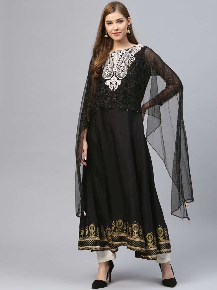 W layered kurta 2025
