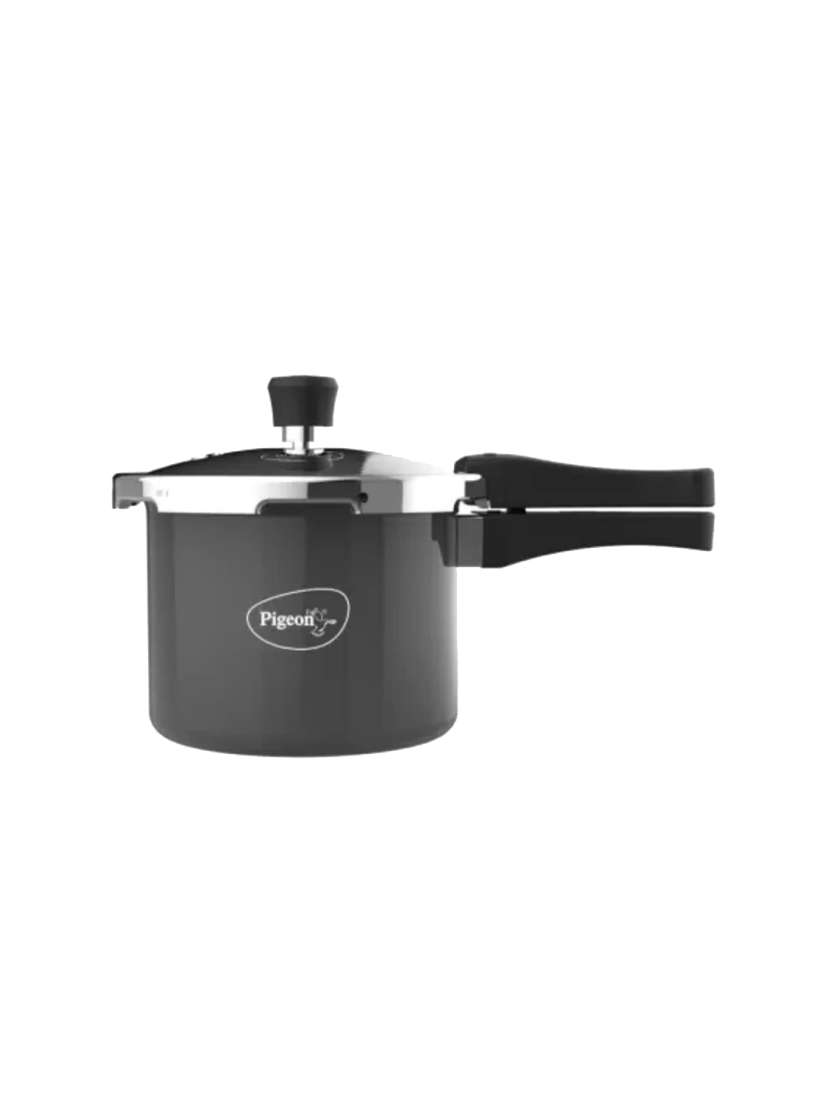 Buy Pigeon Black Hard Anodised Outer Lid Pressure Cooker with Induction Base 2.5 L Pressure Cooker for Unisex 24024180 Myntra