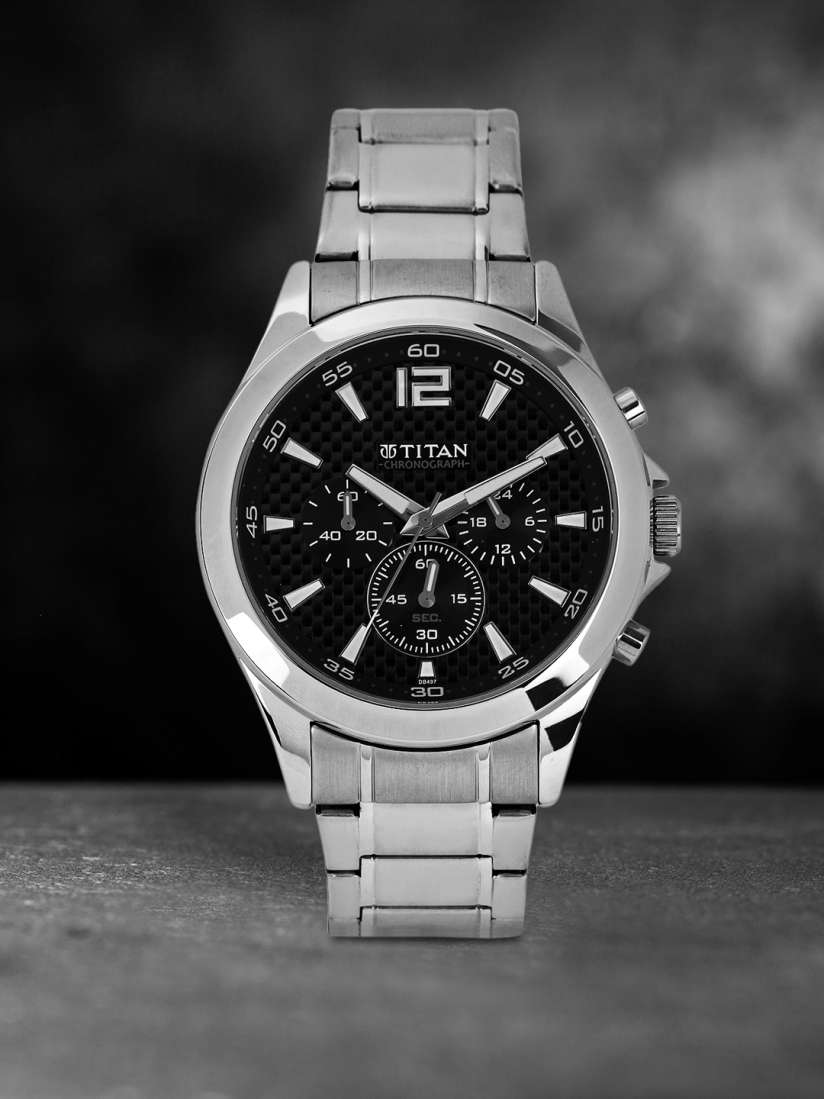 Buy Titan Men Black Dial Watch NE9323SM06J Watches for Men 240246 Myntra