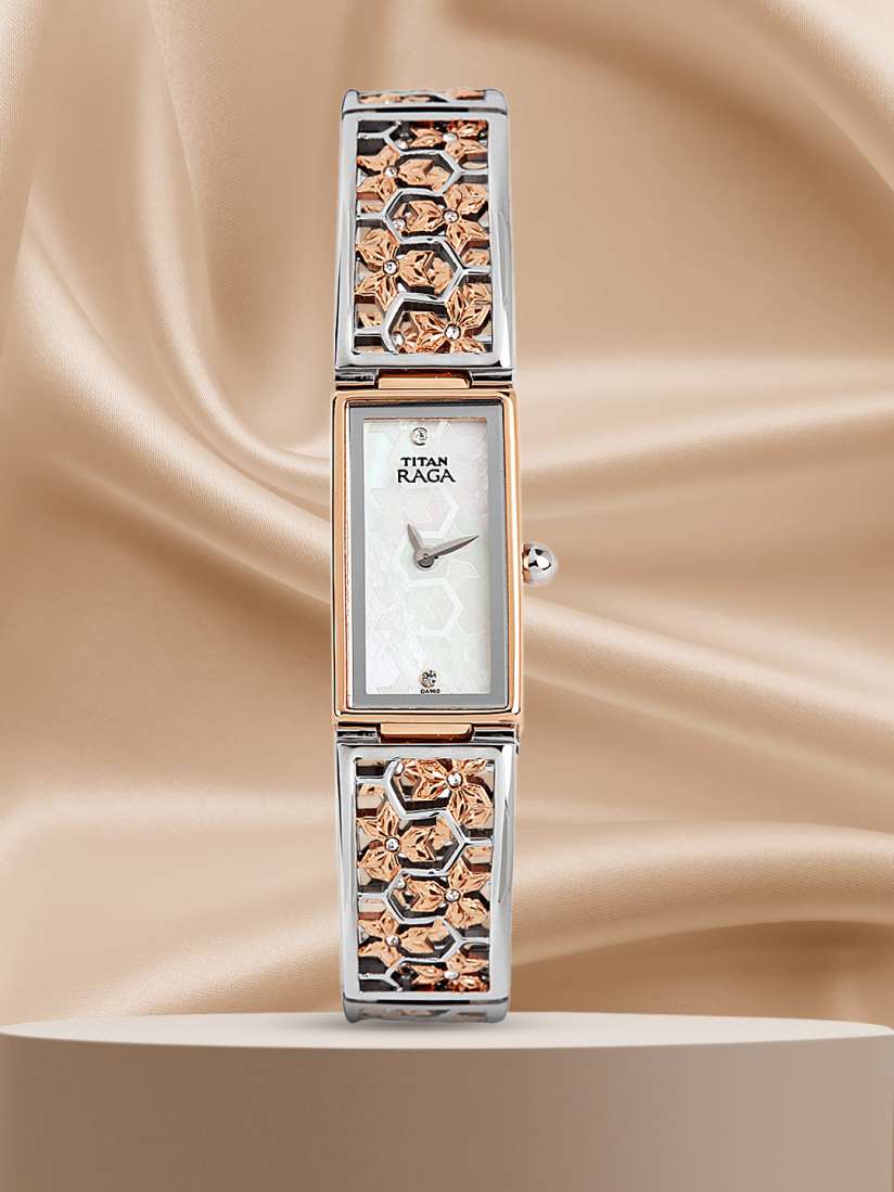 Buy Titan Raga Women Pearly White Dial Watch NE9901KM01J Watches for Women 240275 Myntra