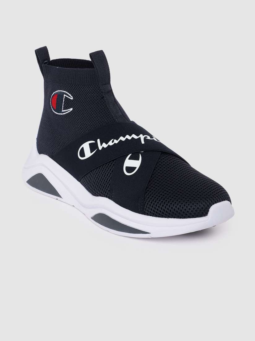 Buy Champion Men Woven Design Brand Logo Detail Mid Top Sneakers Casual Shoes for Men 24027862 Myntra
