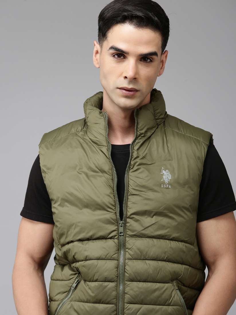 Us polo assn half sleeve jackets hot sale
