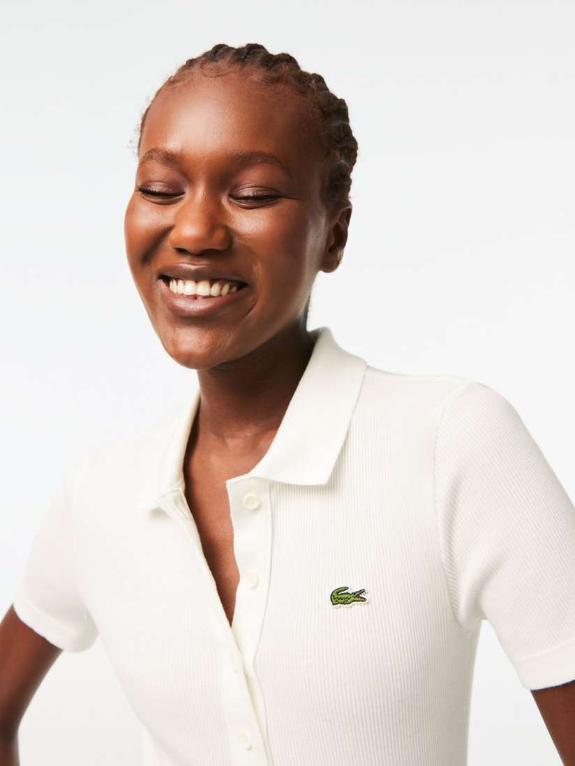 Buy Lacoste Polo Collar Pure Cotton Slim Fit T shirt Tshirts for Women 24040116 Myntra