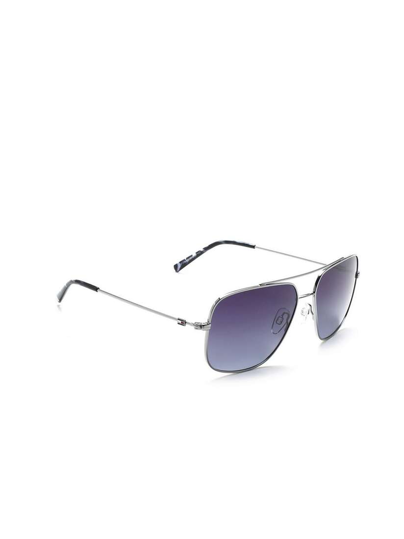 Buy Tommy Hilfiger Men Aviator Sunglasses With Polarised UV
