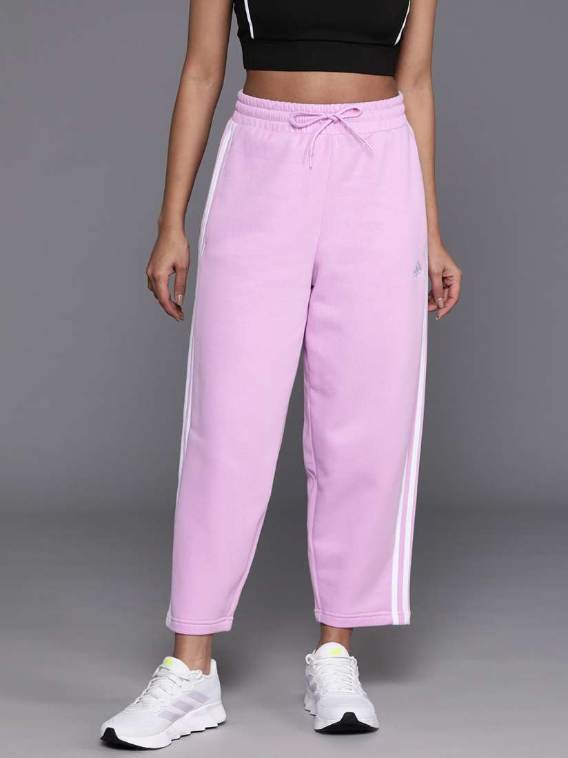 Adidas fleece track pants womens online