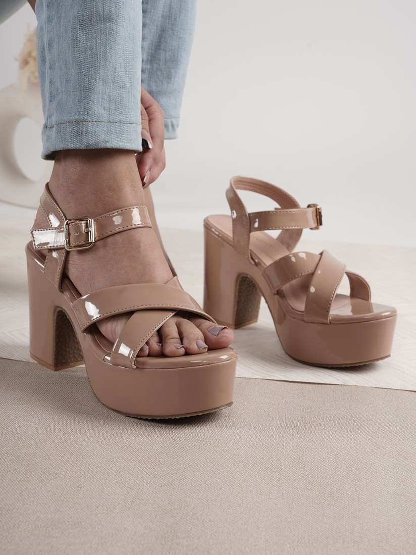 Myntra platform heels sales