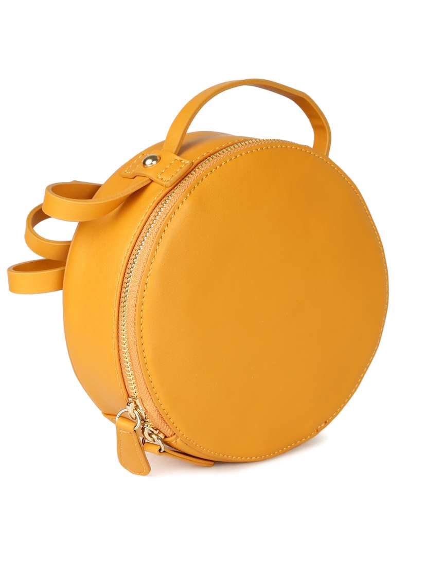 Buy FOREVER 21 Mustard Yellow Solid Sling Bag Handbags for Women 2404476 Myntra