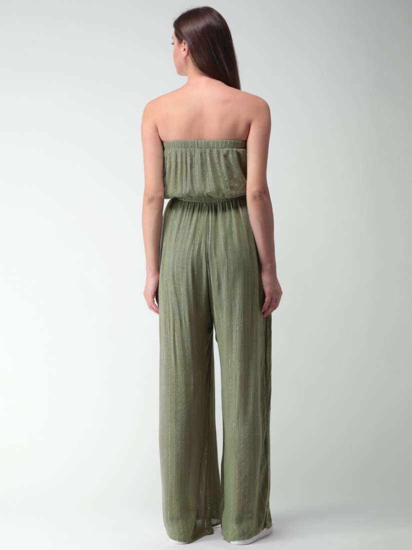 Forever 21 striped jumpsuit 2025