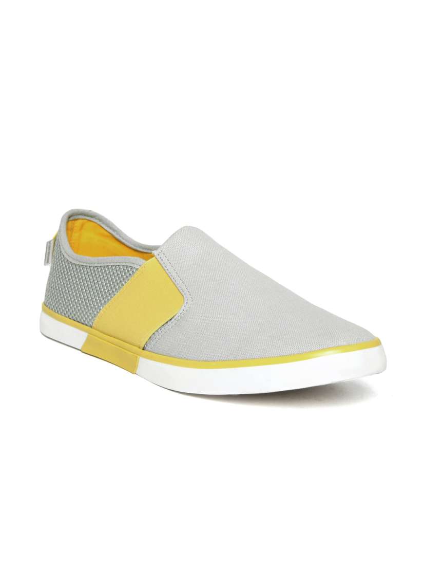 Buy Flying Machine Men Grey Slip Ons Casual Shoes for Men 2405230 Myntra