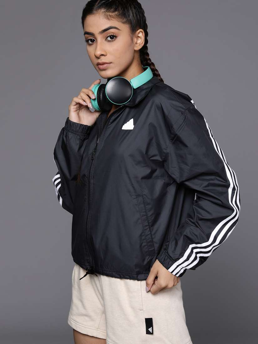 Buy ADIDAS Women FI 3S Woven Sporty Jacket Jackets for Women 24052376 Myntra