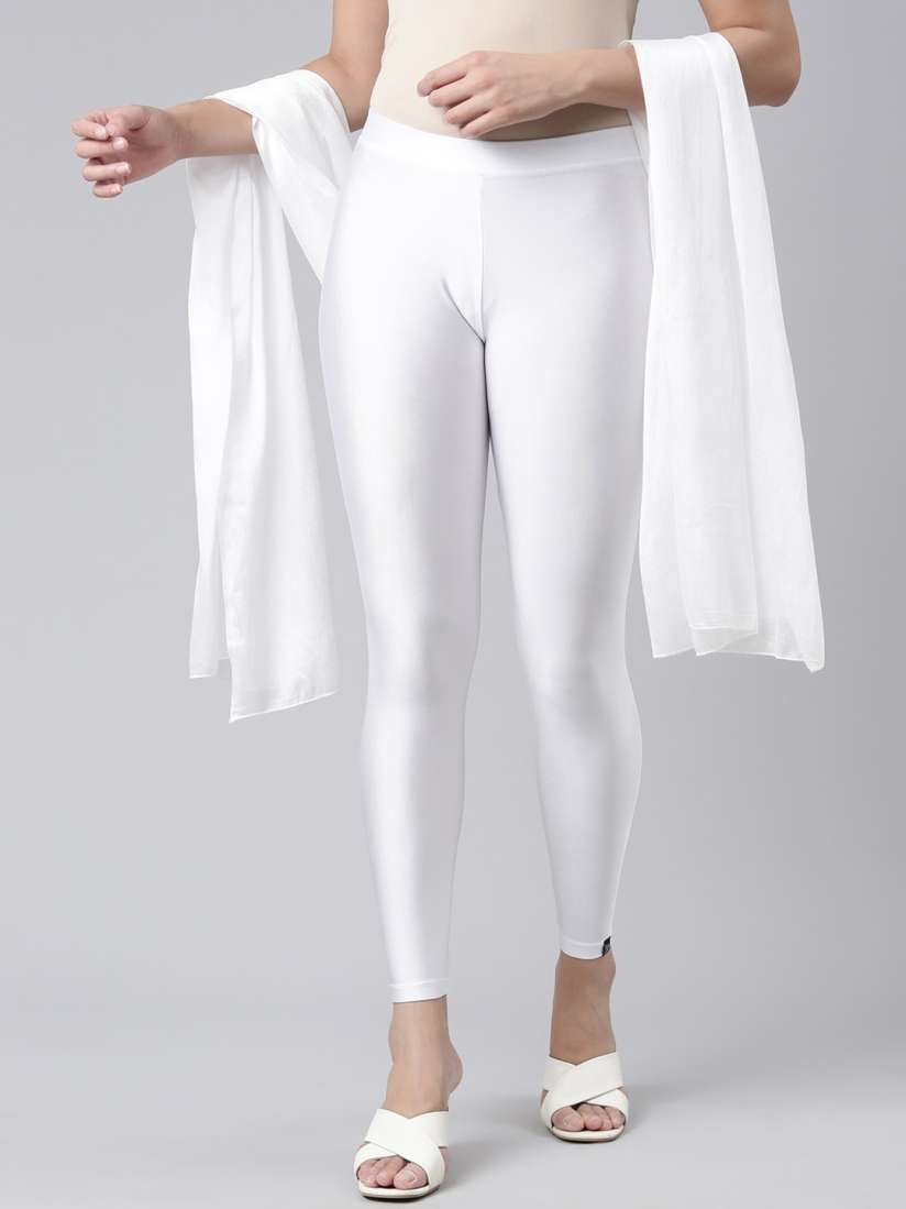 Buy TWIN BIRDS Stretchable Ankle Length Shimmer Leggings With Shawl Leggings for Women 24054412 Myntra