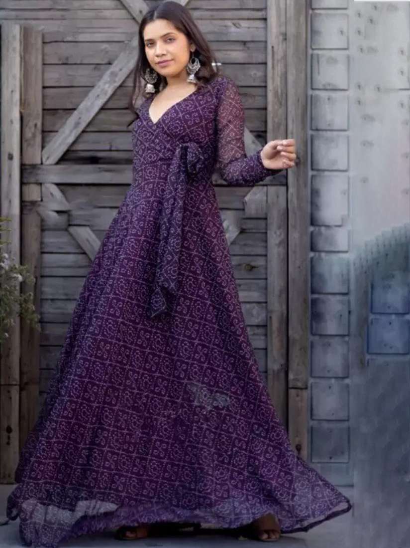 Bandhej dress outlet