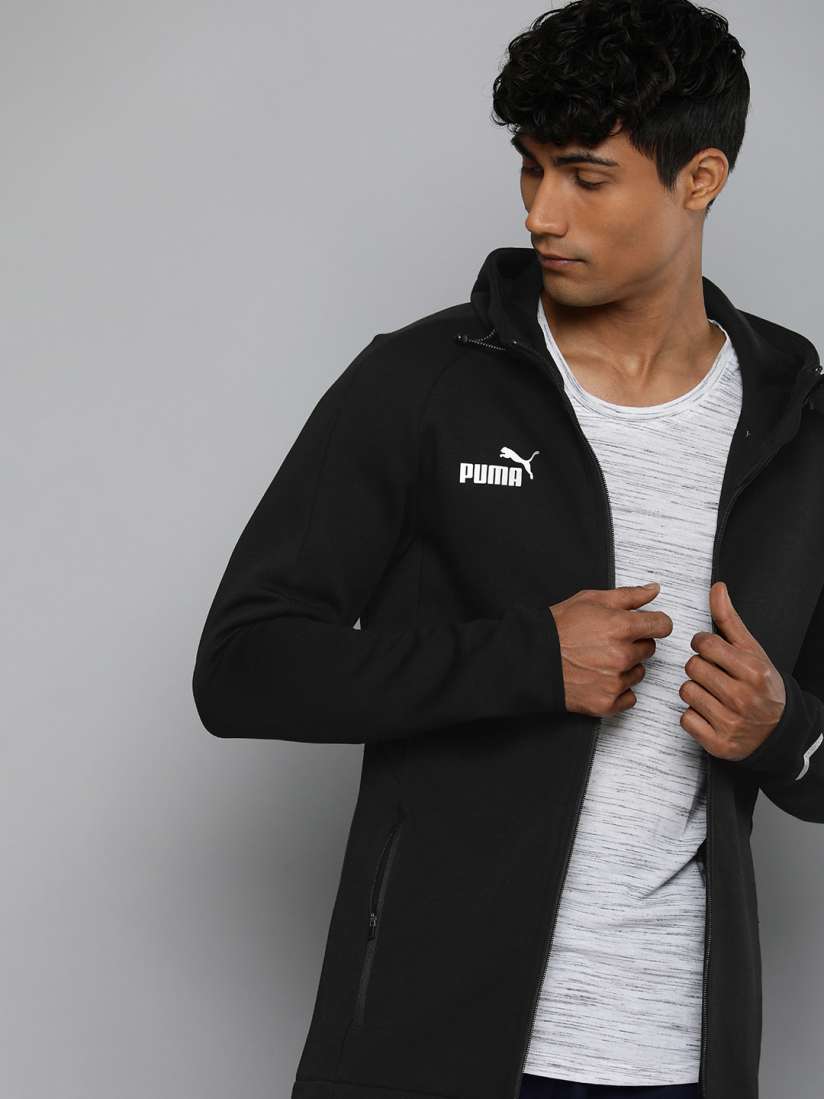 Buy Puma teamFINAL dryCELL Sporty Hooded Jacket Jackets for Men 24055394 Myntra